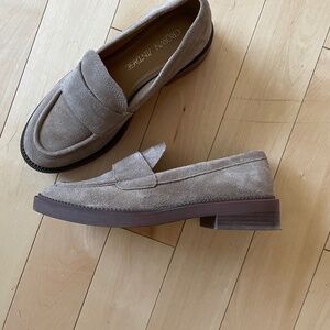 Suede Loafers